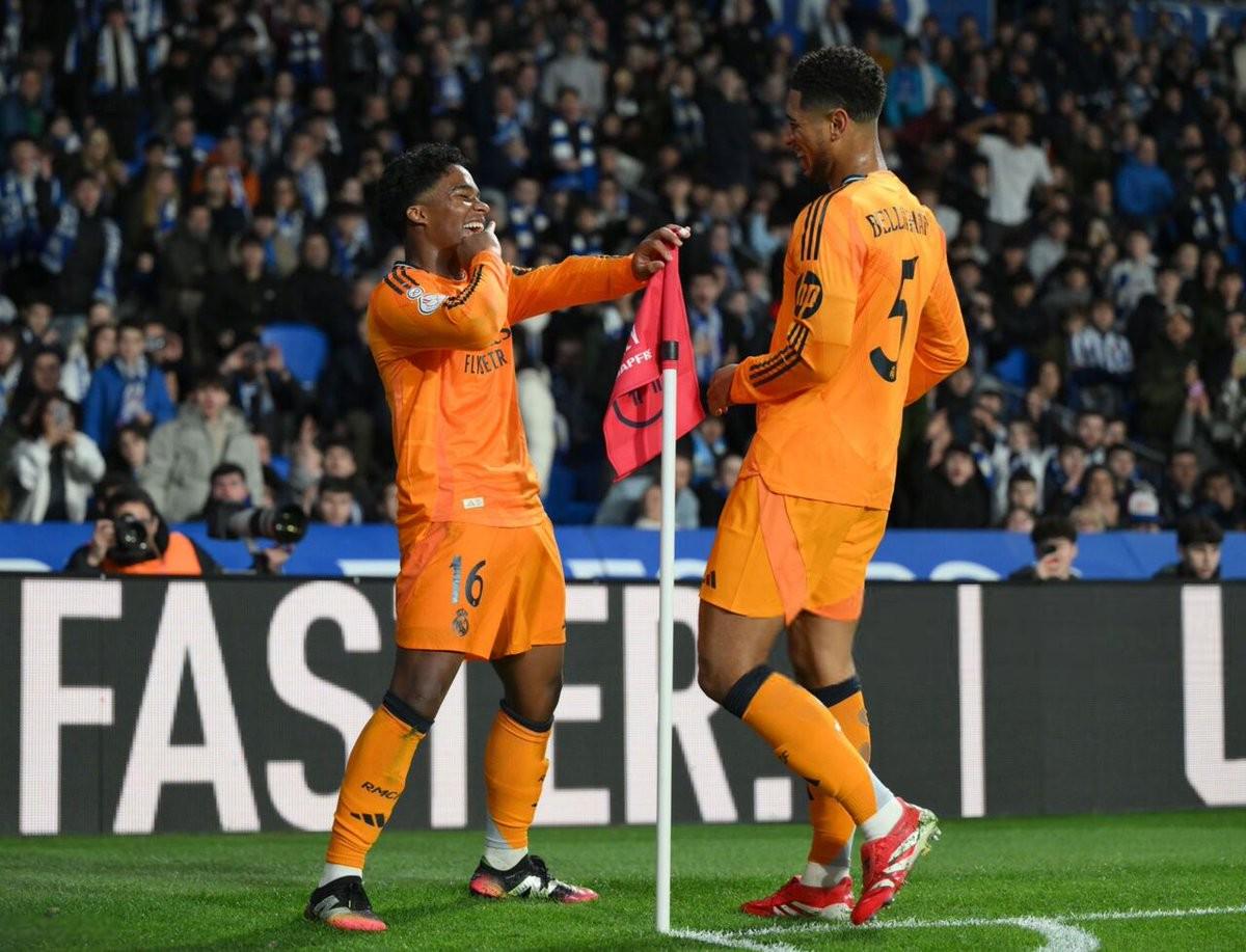 英雄联盟下注_皇家马德里西甲战胜塞维利亚贝林厄姆远射破门